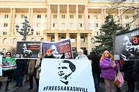 G&eacute;orgie: l'ex-pr&eacute;sident Saakachvili annonce une gr&egrave;ve de la faim puis renonce