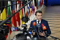 Subventions am&eacute;ricaines: Macron exhorte l'UE &agrave; r&eacute;agir &quot;vite&quot; et &quot;fort&quot;
