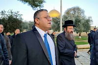 La visite d&rsquo;un ministre isra&eacute;lien sur l&rsquo;esplanade des Mosqu&eacute;es ravive les tensions