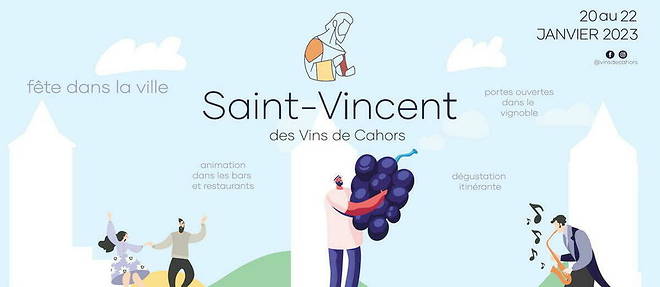 Saint-Vincent 2023 a Cahors.
