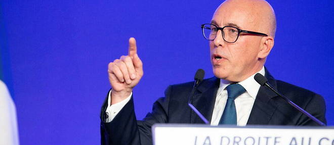 Eric Ciotti, patron des Republicains, le 8 decembre 2022 a Paris.
