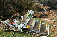 Le bimoteur ATR 72 de la compagnie Yeti Airlines s'est écrasé dimanche 15 janvier vers 11 heures.
