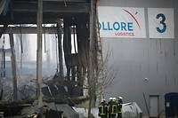 Incendie chez Bollor&eacute; Logistics: la pr&eacute;fecture publie les premi&egrave;res analyses