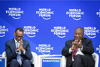 Forum &eacute;conomique mondial : &agrave; Davos, l'Afrique vante ses potentiels