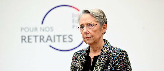 Elisabeth Borne recueille 34 % d'opinions favorables dans le dernier barometre Ipsos-Le Point.  
