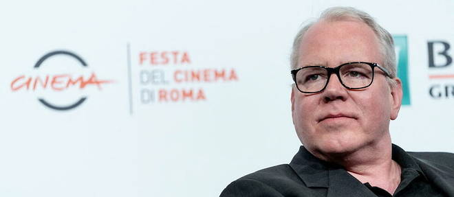 Bret Easton Ellis lors du 14e Festival du film de Rome, le 20 octobre 2019.
