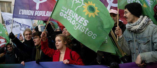 Les organisations Alternative etudiante, Voix lyceenne, FIDL, Jeune Garde, Jeunes Insoumis, Jeunes Ecologistes, Jeunes Generation-s, Place publique jeunes, RED Jeunes, POI, NPA Jeunes sont presentes dans le cortege parisien. 
