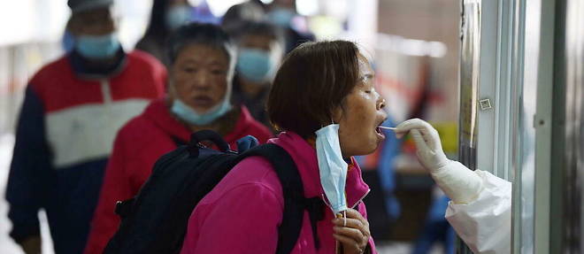 While the Chinese health authorities ensure that the majority of the population has already been infected with the virus, the country is facing a marked worsening of the epidemic.  (illustrative image)
