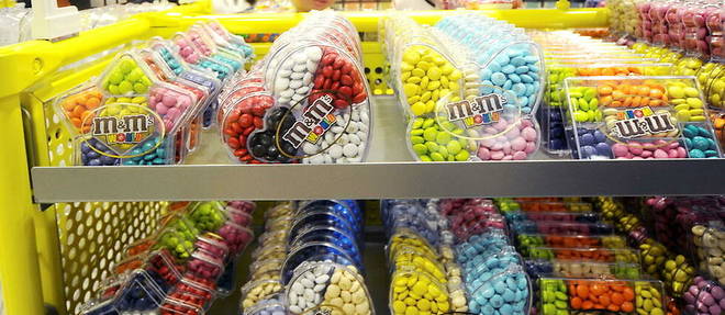 The M&Ms store in Shanghai.