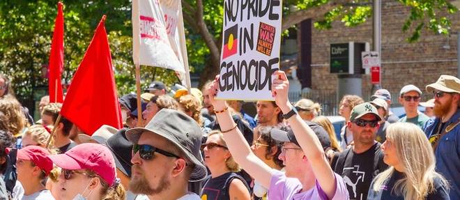 Australie: manifestations contre la fete nationale, qui divise le pays