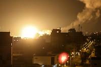 Isra&euml;l frappe Gaza apr&egrave;s des tirs imput&eacute;s au Hamas
