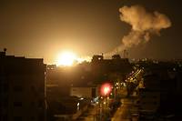 Isra&euml;l frappe Gaza apr&egrave;s des tirs imput&eacute;s au Hamas