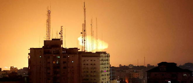 Les tirs de roquette ont ete interceptes pour la plupart par le systeme de defense antiaerien israelien. 
