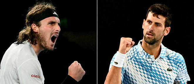 Novak Djokovic et Stefanos Tsitsipas s'affrontent dimanche en finale de l'Open d'Australie.
