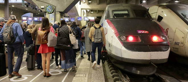 De nombreux usagers n'ont pas recu le remboursement exceptionnel de 200 % promis par la SNCF apres la greve de Noel (image d'illustration).
