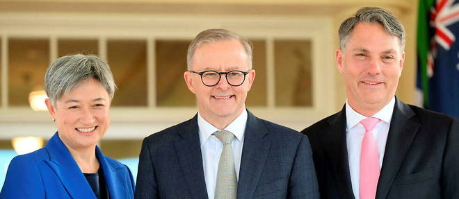 Apres Anthony Albanese en mai 2022, ses deux ministre de la Defense et des Affaires etrangeres sont en visite a Paris.
