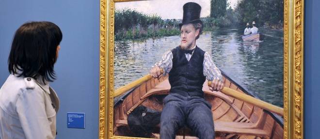 Un tableau de Caillebotte, "tresor national", entre au musee d'Orsay