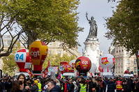 A peine un tiers des Francais disent avoir confiance dans leurs syndicats, en plein combat contre la reforme des retraites (photo d'illustration).
