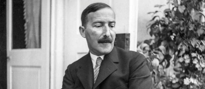 Stefan Zweig  a son domicile de Salzburg en 1931.
