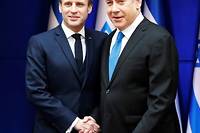 Netanyahu rencontre Macron pour parler Iran et violences isra&eacute;lo-palestiniennes