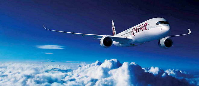 Les Airbus A350 livres a Qatar Airways ont connu un probleme de peinture au coeur d'un litige entre les deux entreprises.
