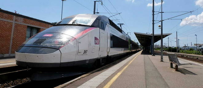 Un TGV a stationne en gare de Lorraine-TGV vendredi 3 fevrier en raison d'une menace d'attentat. (Image d'illustration)
