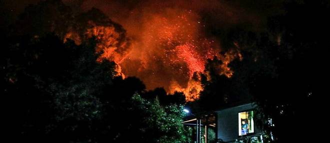 Vendredi 3 fevrier, le centre du Chili a ete ravage par plus de 200 incendies de foret.
