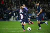 Lionel Messi a inscrit le but de la victoire contre Toulouse.
