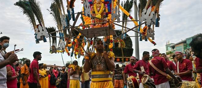 Penitence et prieres: les Hindous de Malaisie celebrent la fete de Thaipusam