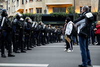 Les forces de l'ordre vont encadrer les manifestations contre la réforme des retraites, ce mardi. (Photo d'illustration).

