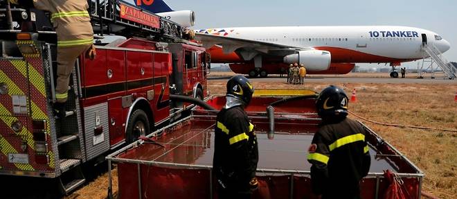Incendies au Chili: arrivee de l'aide internationale
