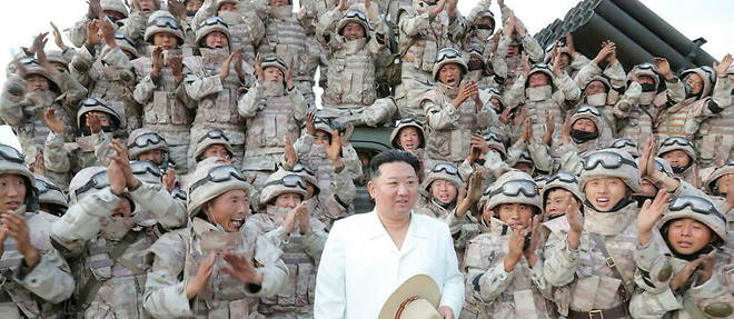 The North Korean leader is preparing his soldiers for a possible war (photo illustration).
