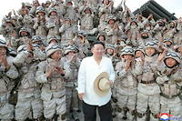 Le dirigeant nord-coreen prepare ses soldats a une eventuelle guerre (photo d'illustration).
