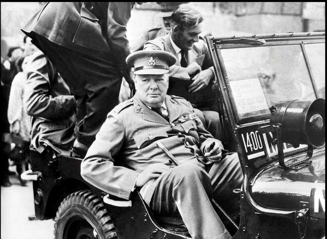 Churchill, Seconde guerre mondiale, conférence de Postdam © Leemage via AFP