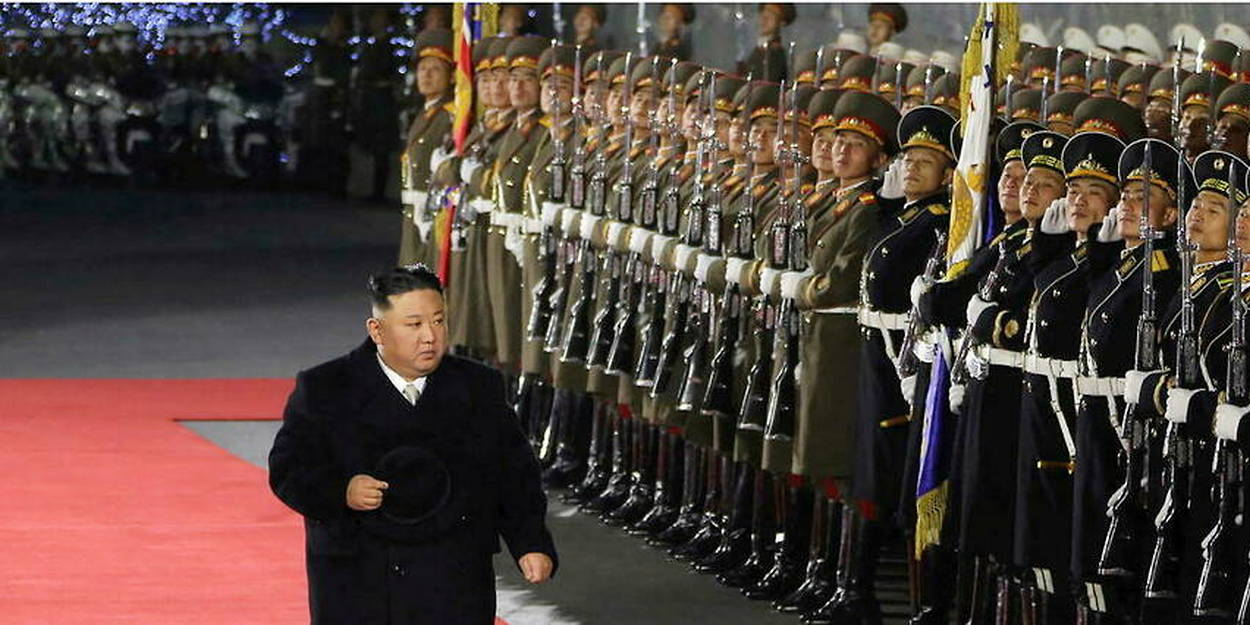 Corée du Nord Kim Jongun a célébré les 75 ans de son armée