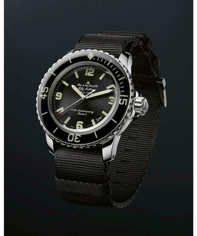 Fifty Fathoms 70 ans de r gne sous les mers Montres