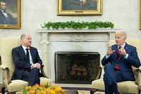 Biden et Scholz avec l'Ukraine &quot;aussi longtemps que n&eacute;cessaire&quot;