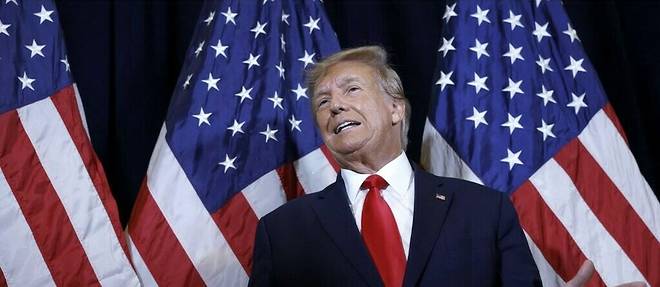 Depuis le CPAC samedi, Donald Trump a fait le show et voulu marquer son territoire en vue de l'investiture republicaine pour la presidentielle de 2024. 
