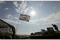 Des militaires israeliens lors d'un exercice realise en novembre 2022 sur le plateau du Golan.
