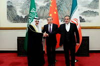 Riyad et T&eacute;h&eacute;ran annoncent r&eacute;tablir leurs relations diplomatiques