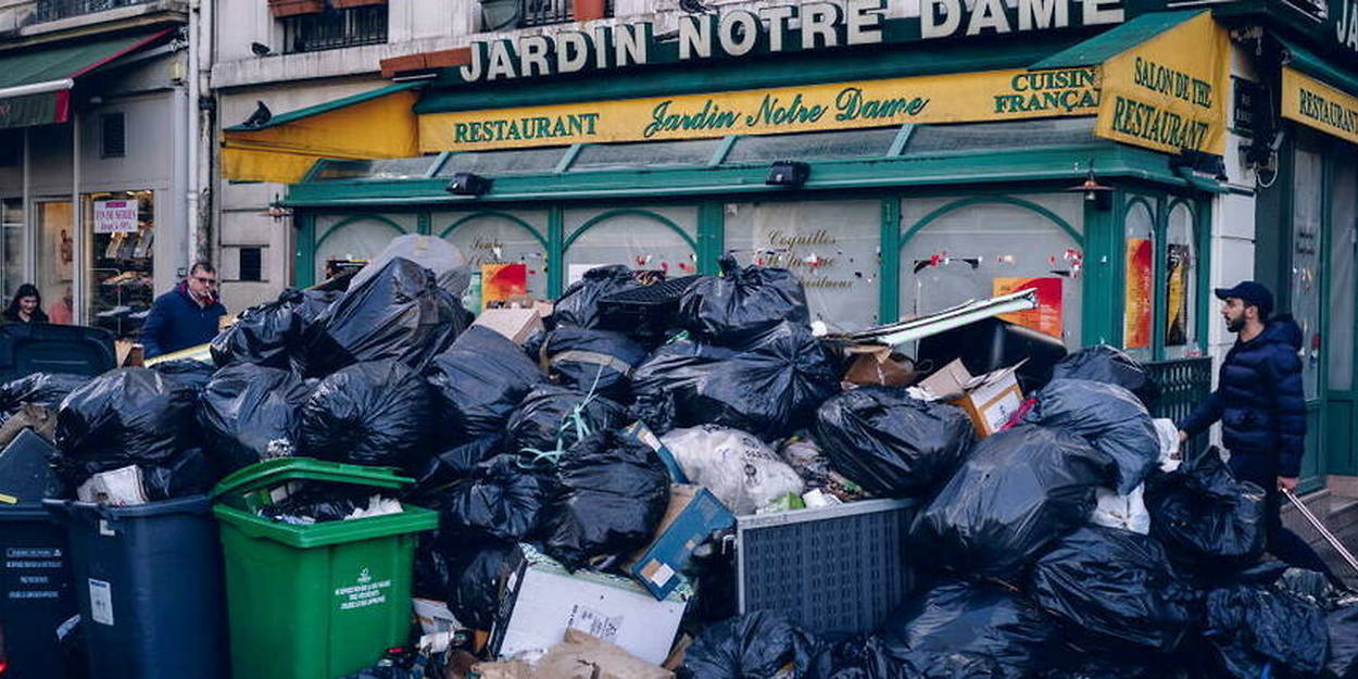Paris: l'enfer des poubelles 
