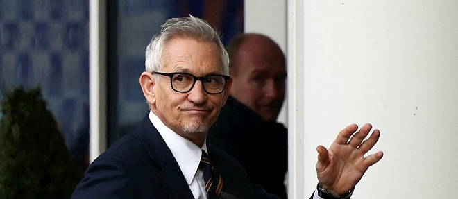 Gary Lineker, le 11 mars dernier. Gary Lineker, le 11 mars dernier.