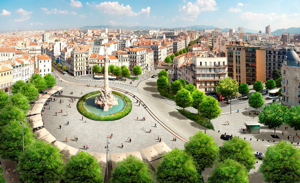 Rattrapage. Prolonger et creer des lignes de tram, de bus et de train, amenager des poles d'echanges multimodaux, renover entierement le metro : tels sont les grands axes de la politique de modernisation des mobilites.
Rattrapage. Prolonger et creer des lignes de tram, de bus et de train, amenager des poles d'echanges multimodaux, renover entierement le metro : tels sont les grands axes de la politique de modernisation des mobilites.