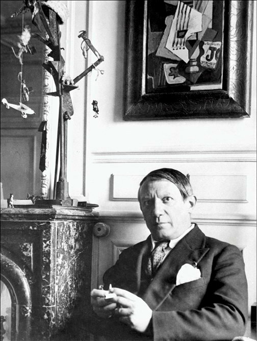 Pablo Picasso, a Paris, dans les annees 1930.