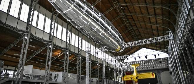 A Meudon, un ancien hangar a dirigeables transforme en centre d'art