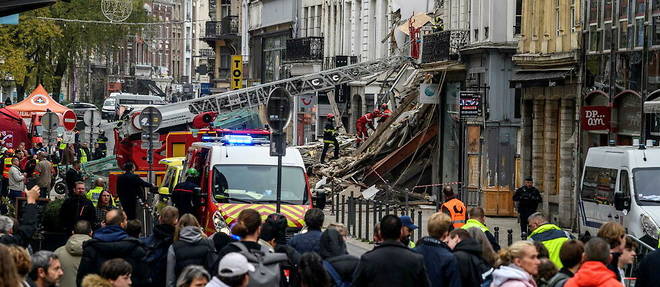 Le 12 novembre dernier, deux immeubles mitoyens du centre-ville de Lille s'etaient effondres, causant la mort d'un homme.
