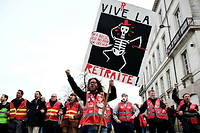 Entre 25 000 et 80 000 manifestants etaient mobilises a Nantes jeudi.
