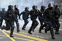 &Agrave; Paris, Bordeaux, Lorient,&nbsp;une journ&eacute;e d'affrontements entre forces de l'ordre et manifestants