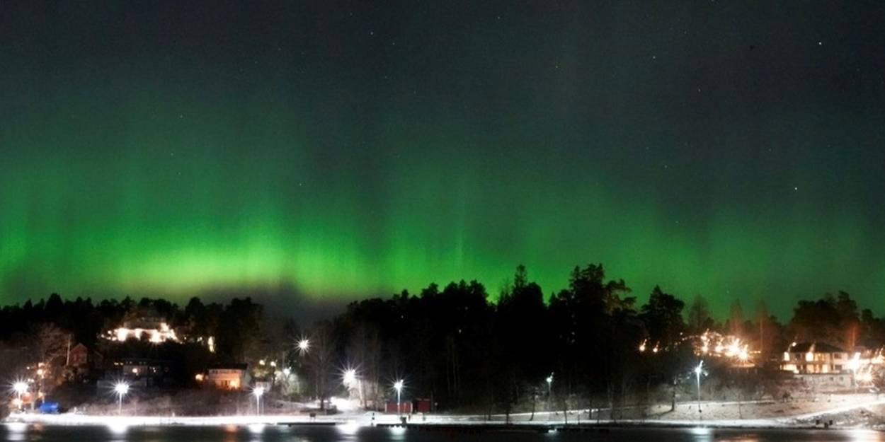 Le ciel suédois couvert de halos artificiels pour percer le mystère des aurores boréales