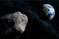 Samedi, un gros astéroïde de 40 à 70 mètres de diamètre va frôler la Terre. Il est sans danger, mais pas sans intérêt pour les astronomes. 
